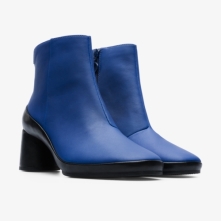 Camper Upright Ankle Boots Blue - Womens Singapore WPKXNI-122